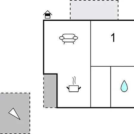 1 Bedroom Amazing In *